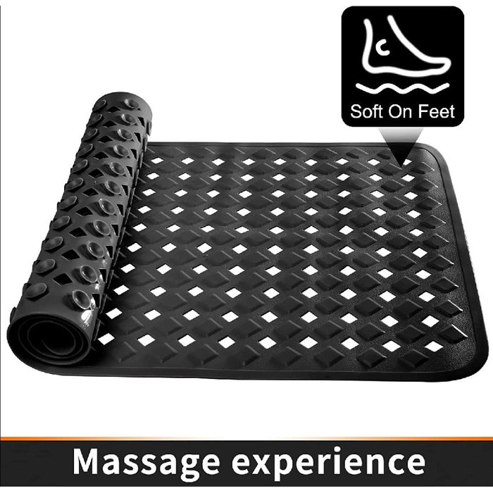 Symple Stuff Saraghna Plastic / Acrylic Shower Mat & Reviews Wayfair